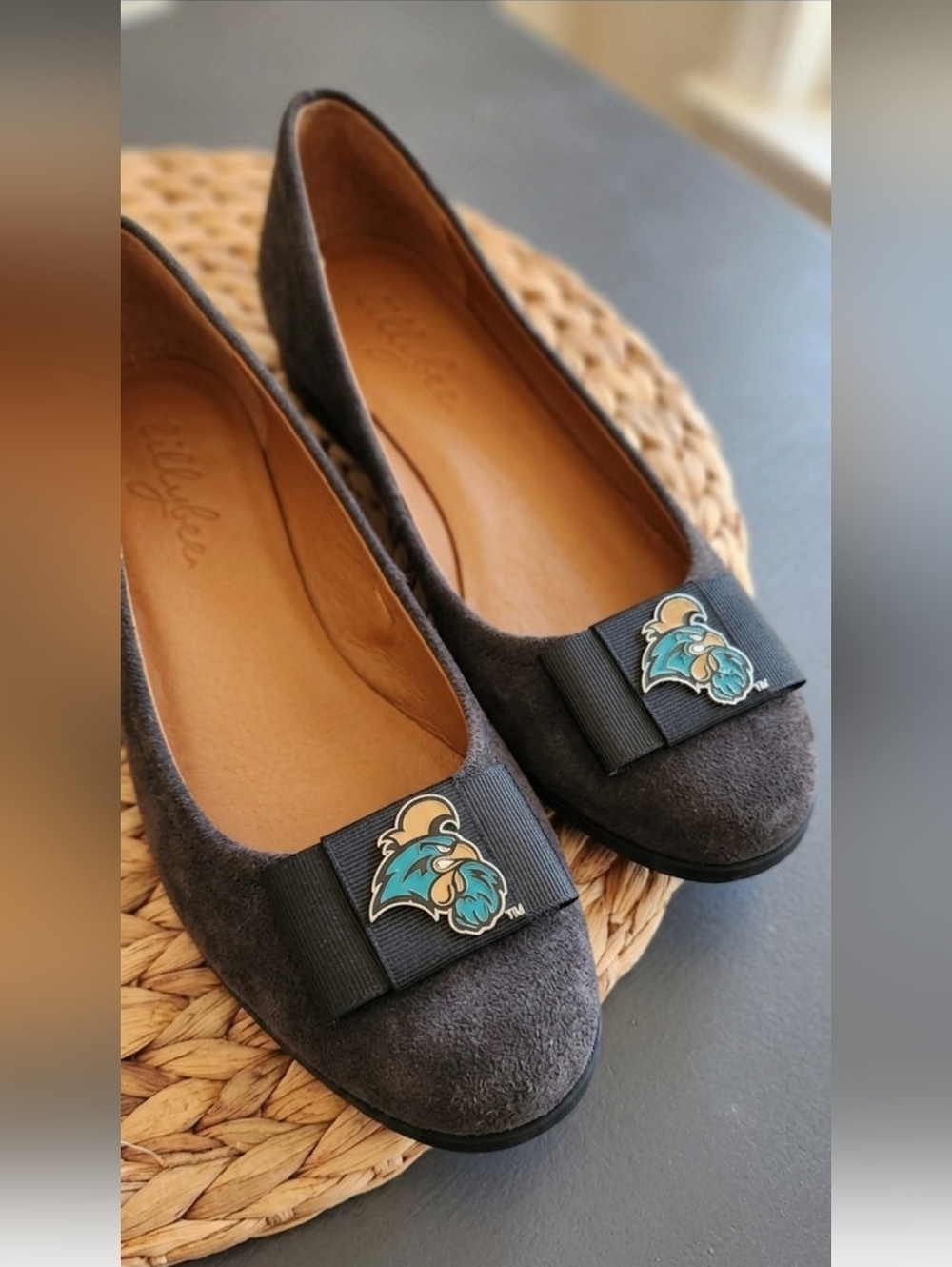 Coastal Carolina‎ Lillybee U Shoe Clips NCAA Sorority Cheer Alumn 📣